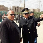 اللواء مصطفى عصام حمكدار الجيزة أثناء حملة حدائق الاهرام