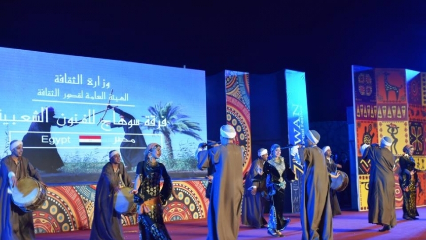 وزيرة الثقافة تفتتح فعاليات مهرجان أسوان الدولى للثقافة والفنون