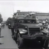 عرض عسكري في أول احتفال بثورة 23 يوليو