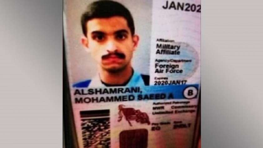 محمد سعيد الشمراني الطالب السعودي المشتبه به في إطلاق النار في قاعدة بحرية أمريكية