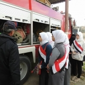 تدريب طلاب كفر الشيخ على مكافحة الحرائق1