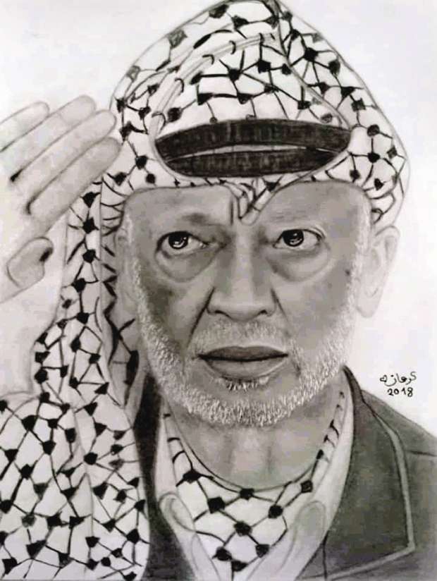 لوحات فنية فى اليوم العالمى للتضامن مع الشعب الفلسطينى: عبّر بـ 