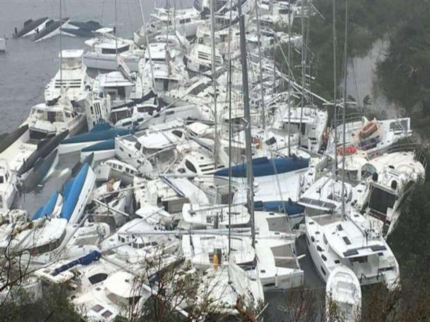 بالصور| 20 صورة لولاية فلوريدا قبل وبعد إعصار «إرما»