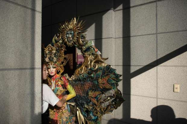 بالصور| "بود بينت نج" مهرجان عالمي للرسم على أجساد البشر في كوريا