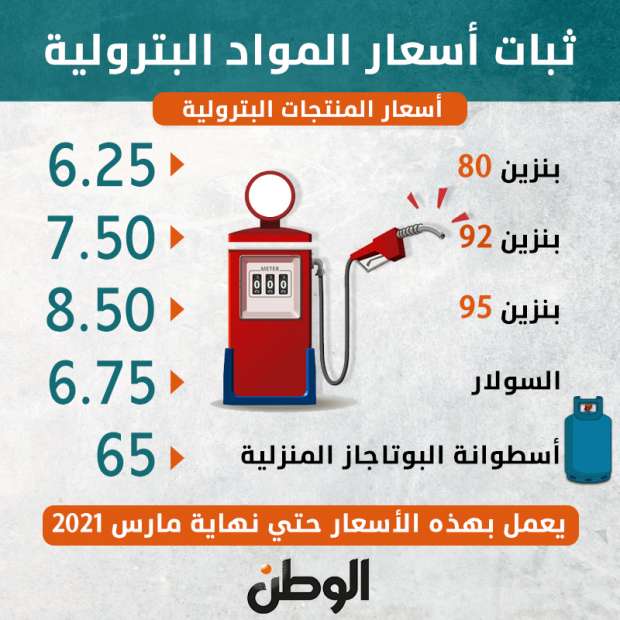 البنزين تثبيت سعر السعودية تقرر