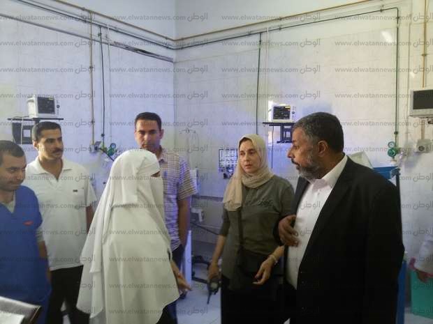 صور| مدير الرعاية بالشرقية يتفقد مستشفى ههيا المركزي
