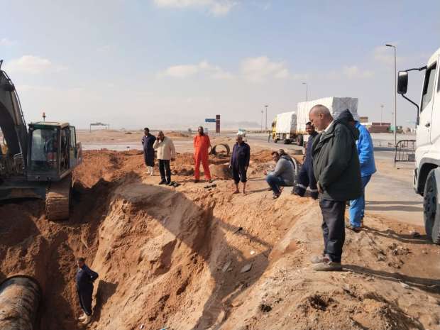 إصلاح خط «الكريمات» وإعادة ضخ المياه للغردقة ورأس غارب - التقرير