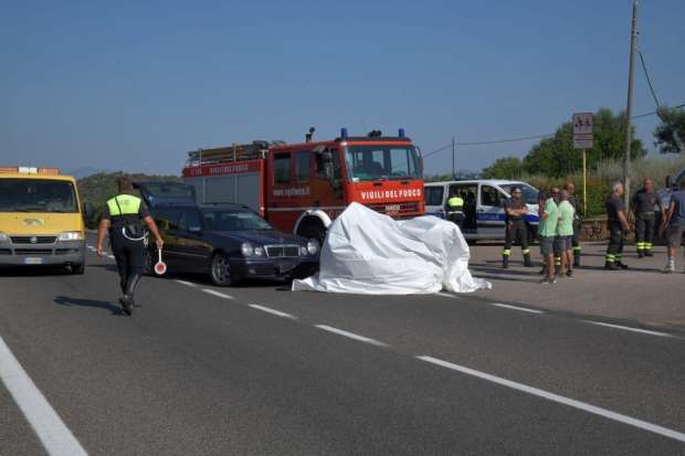 بالصور| اللقطات الأولى من موقع حادث جورج كلوني بإيطاليا