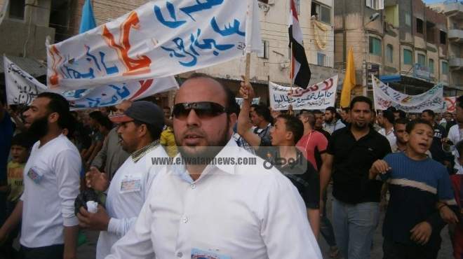 مسيرة للمحامين بالمنوفية تضامنا مع المتعصمين من الحركات السياسية لرفض المحافظ الإخواني