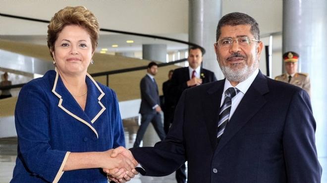  الإعلام البرازيلي: مرسي جاء للتعرف على تجربة مكافحة الفقر