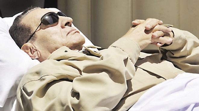 فاتورة علاج «مبارك» بـ«المعادى العسكرى» 80 ألف جنيه أسبوعياً تتحملها الدولة