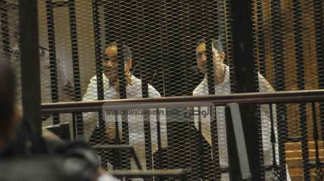بدء جلسة محاكمة نجلي مبارك في قضية 