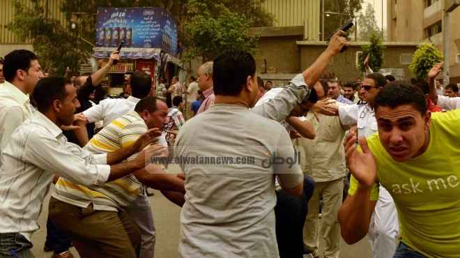 الأمن يفض اعتصام عمال كهرباء شمال القاهرة بالسلاح