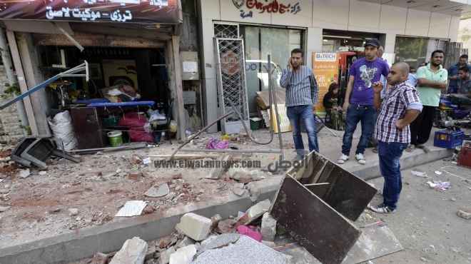  إصابة شخص إثر انهيار جزء من عقار شرق الإسكندرية