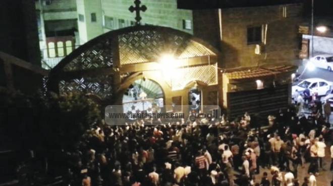 محاولة إخوانية لاقتحام كنيسة وإطلاق النار عليها في بورسعيد