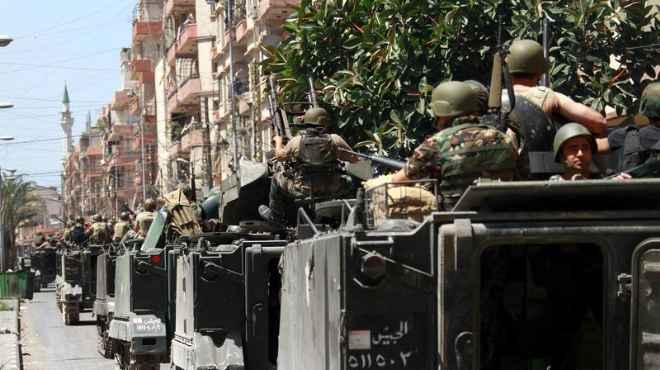  الجيش اللبناني ينفذ عملية انتشار واسعة في مدينة 