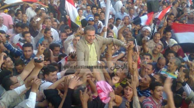  توفيق عكاشة في دسوق: أدعو الشعب للنزول 30 يونيو لإسقاط مرسي وجماعته