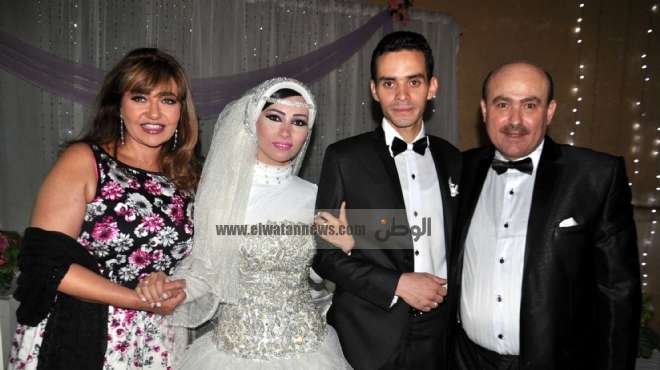 بالصور|  نجوم السينما في زفاف علاء فخر وسلمى سمير 