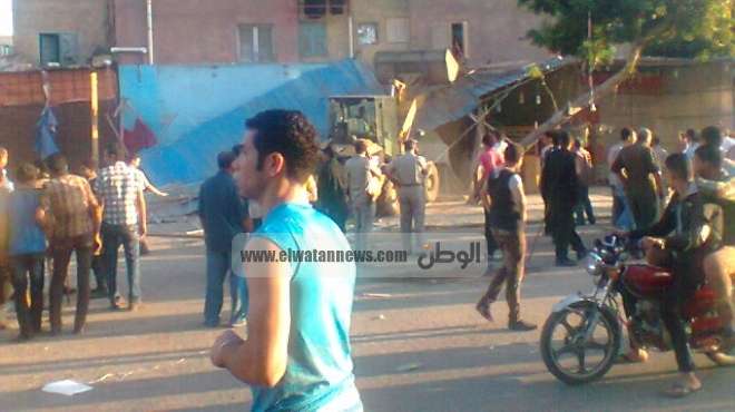 اشتباكات في حوش عيسى بين متظاهرين وأنصار الإخوان