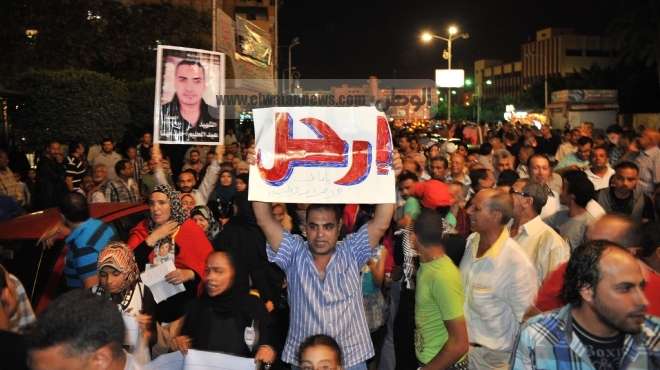 مظاهرات رافضة لخطاب مرسي في شوارع بورسعيد