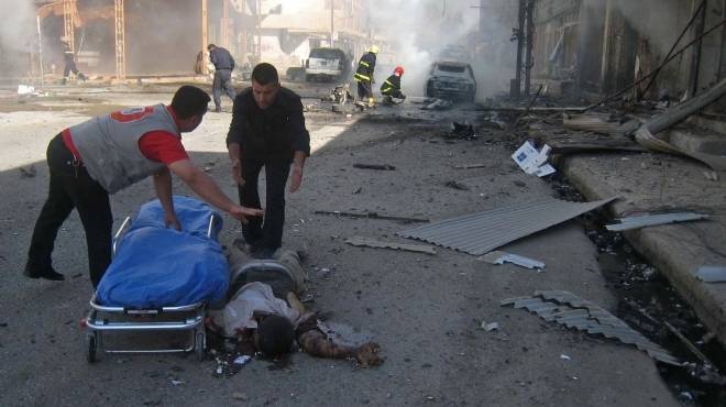 مقتل 28 شخصا في انفجار 5 سيارات ملغومة في أحياء شيعية ببغداد