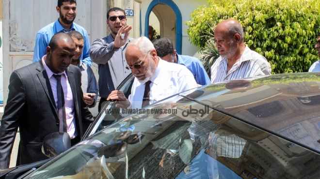  أحد محاميي المرشد السابق: عاكف محبوس على ذمة 
