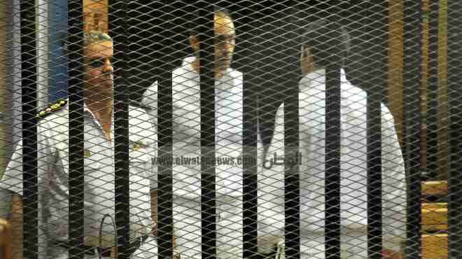 رفع جلسة محاكمة علاء وجمال في قضية 