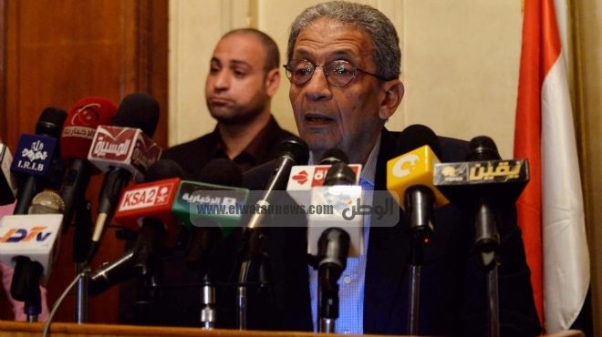 عمرو موسى: لا أعتقد أن تُوقع عقوبات دولية على مصر.. وأبغلت مسؤوليين أوروبيين أن ما يحدث 