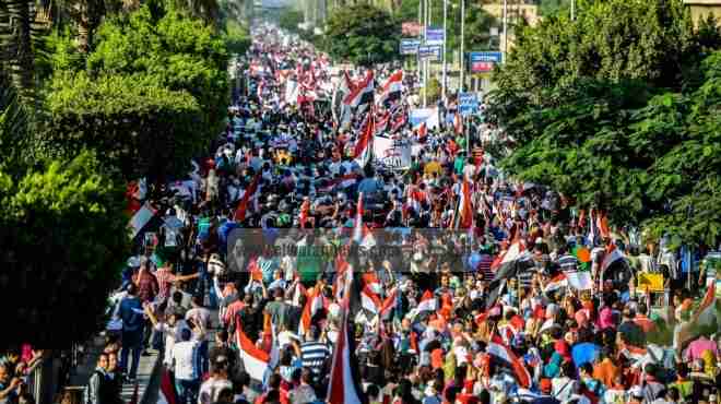  مسيرة حاشدة بمنيا القمح للمطالبة برحيل مرسي