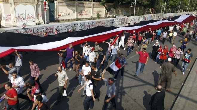  انطلاق مسيرة القوى الثورية لإسقاط قانون التظاهر إلى قصر الاتحادية