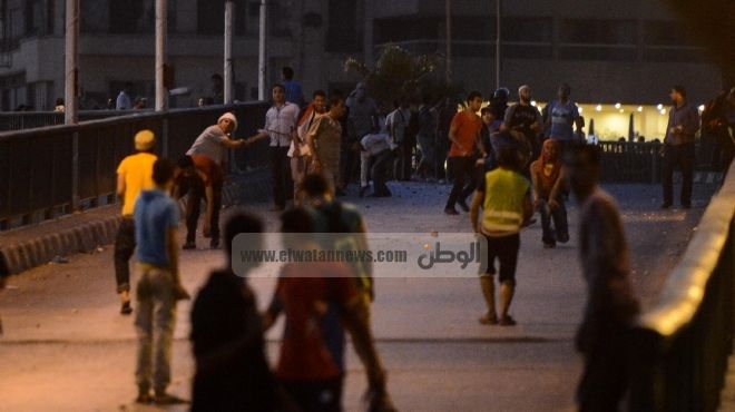 اشتباكات بين أهالى ضحايا المتظاهرين والإخوان فى مشرحة زينهم