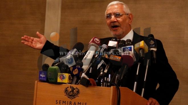 أبوالفتوح: لم أندم على انتخابي لمرسي.. وكنا سنشهد الأسوأ تحت حكم شفيق