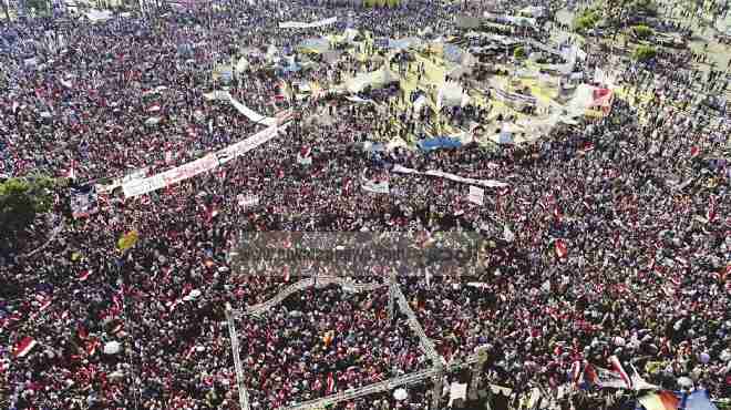  استمرار إغلاق ميدان التحرير من كافة الاتجاهات أمام مرور السيارات 