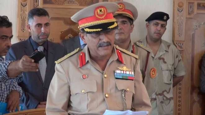 رئيس الأركان الليبي يطالب القبائل بعدم التستر على الخارجين عن القانون