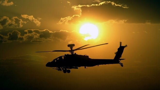 الطائرات العسكرية تواصل التحليق بسماء المنيا لتأمين الاستفتاء