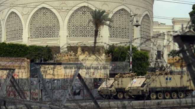 إجراءات أمنية مكثفة بمحيط الاتحادية وميدان التحرير ومداخل القاهرة تحسبا لمظاهرات الإخوان