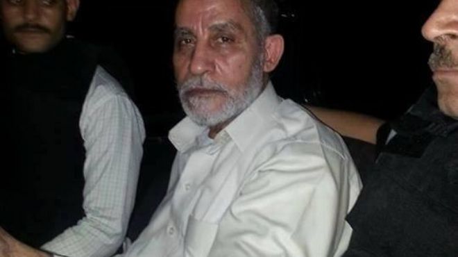 عاجل بالصور| القبض على محمد بديع وأحد قيادات حماس في شقة بمنطقة 