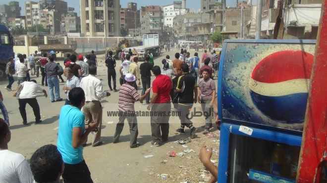 اشتباكات بين أنصار المعزول والأهالي في سيدي جابر بالإسكندرية 