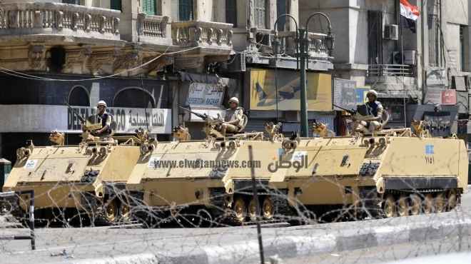  قوات الأمن تلقي القبض على 6 من أنصار المعزول حاولوا اقتحام ميدان التحرير 