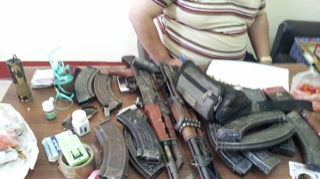  استعادة 16 قطعة سلاح ميري تم الاستيلاء عليها من أقسام الشرطة بالمنيا 