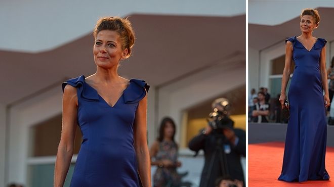  بالصور| الممثلة الإيطالية ساندرا سيكاريلي تتألق مع نجوم L'Intrepido في مهرجان فينيسيا