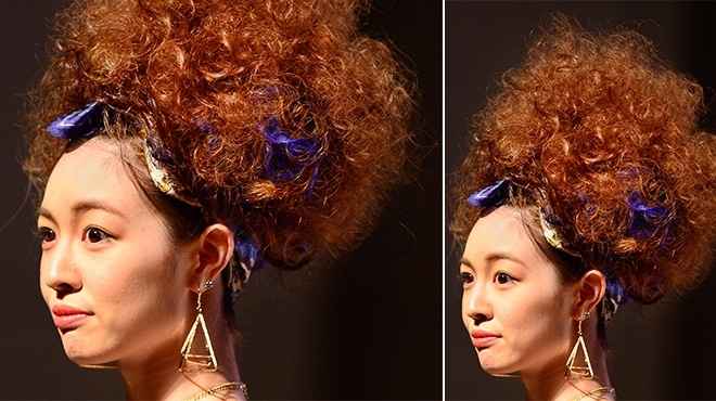 بالصور| عرض أزياء لأحدث وأغرب تسريحات الشعر في اليابان