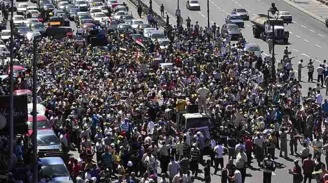 أهالى الإسكندرية يستقبلون مسيرات أنصار الإخوان بالهتاف: «مظاهرات فشنك»