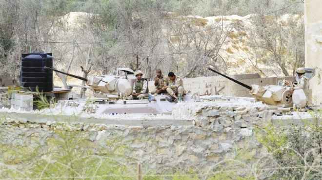  الجيش يواصل حملته الأمنية لليوم الـ 19 في سيناء 