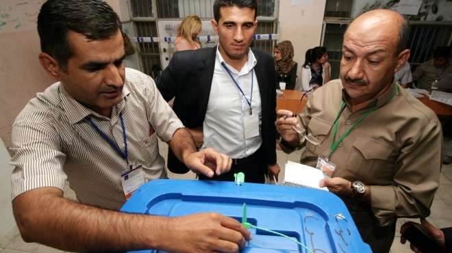 نسبة التصويت في الانتخابات التشريعية العراقية نحو 60%