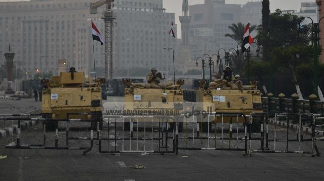 إغلاق ميدان التحرير لليوم الـ11 على التوالي.. والمحافظة تواصل أعمال التنظيف والتجميل