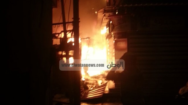  إصابة 3 عمال جراء حريق داخل محطة وقود بطنطا 