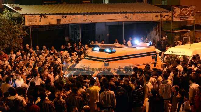 نقل مصابي كنيسة الوراق إلى مستشفى المعادي العسكري
