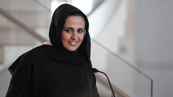  مجلة متخصصة تختار ابنة أمير قطر السابق كأقوى شخصية في عالم الفنون التشكيلية 