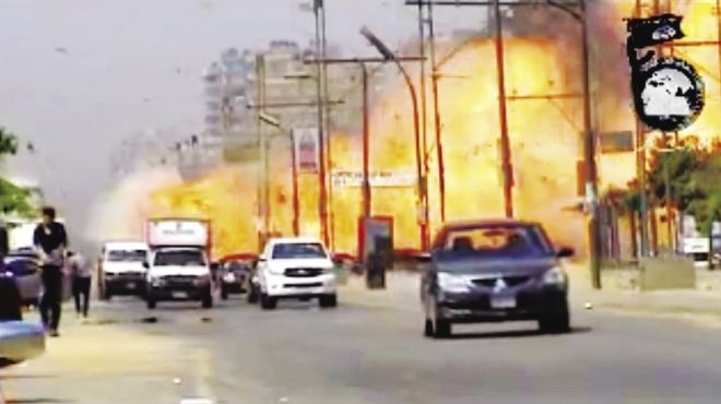 تفجير أنبوب النفط اليمني في حضرموت